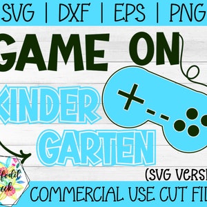Spiel auf Kindergarten SVG | Videospiel Controller SVG | Jungen Kindergarten SVG | Videospiel Shirt
