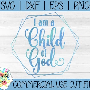 Kind Gottes SVG | Religiöse SVG | Christliche SVG