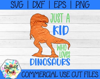 Dinosaur SVG | Dinosaur silhouette | Dinosaur Clipart | T-rex SVG