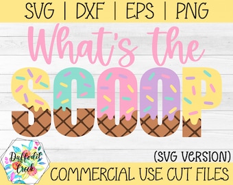 ¿Cuál es la Scoop SVG / Helado SVG / Género Revelar SVG