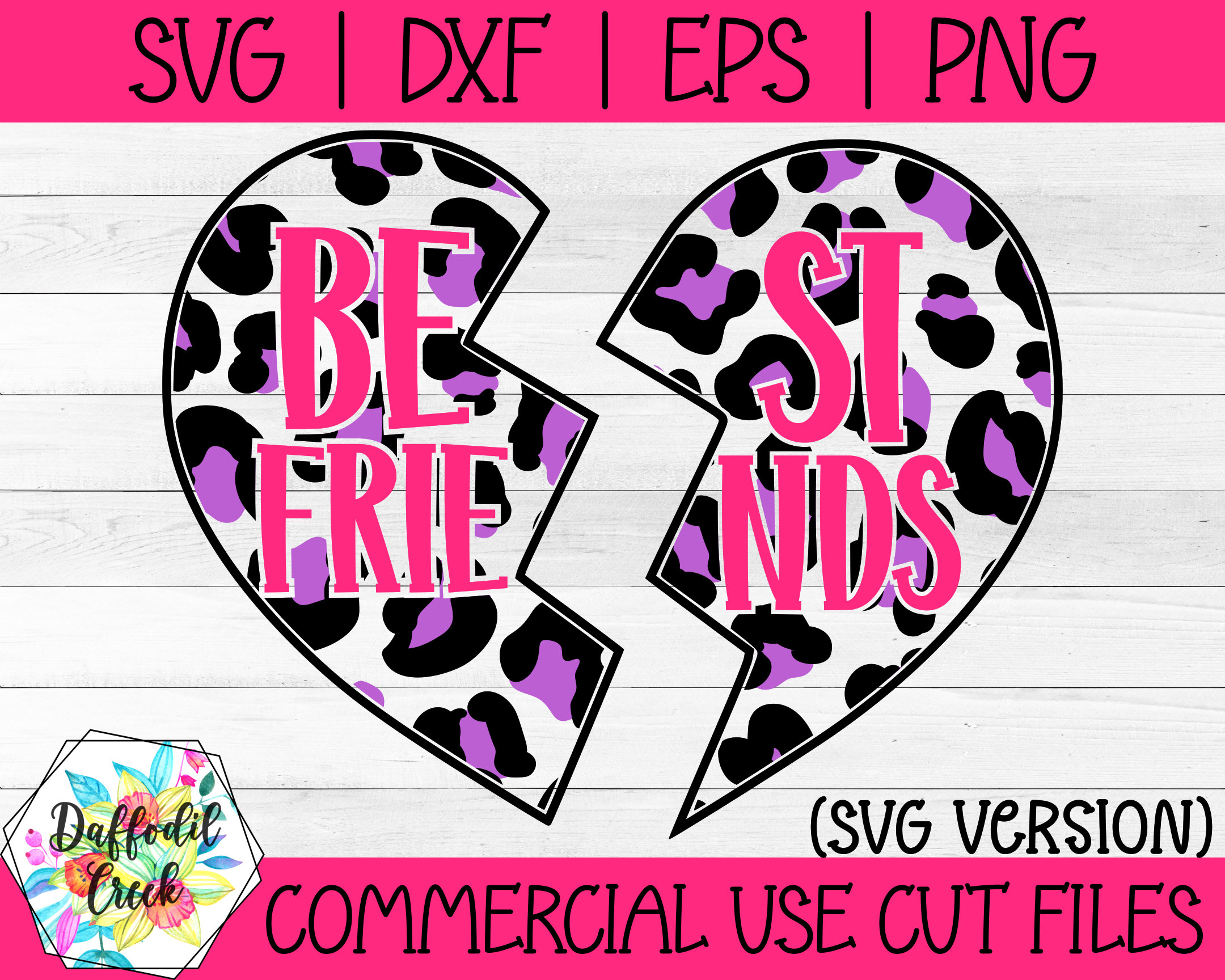 Best Friends Heart .svg .png .pdf .eps .dxf Instant -  Portugal