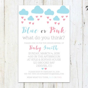 TIRYWT Fishing Theme Baby Shower Invitations, Fill-In Style Gender Reveal  Party Invitations with Envelopes For Boys Girls(20-Pack), Baby Shower Party