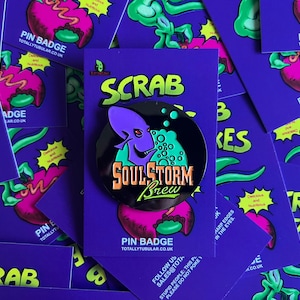 ODDWORLD: ABE'S EXODDUS SoulStorm Brew enamel metal Pin Badge