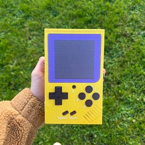 Game Boy wooden keepsake box with faux leather print