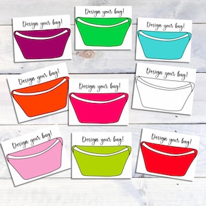 Fanny Pack Design-Vorlage für Trucker Hut Leiste BUNDLE! Bearbeitbare Vorlage. Lass uns deine Tasche gestalten