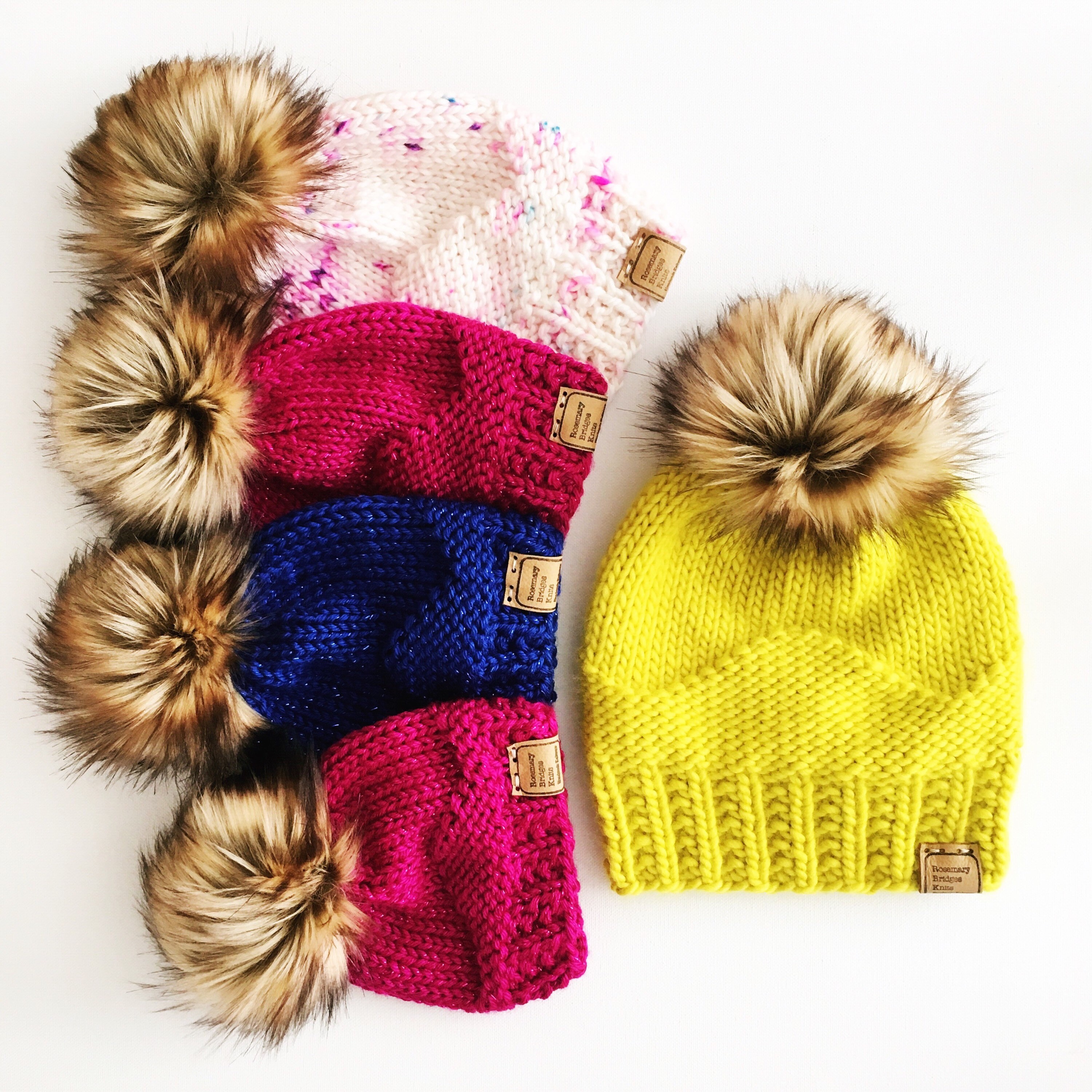 KNITTING PATTERN Slouchy Hat, Chunky Knit Beanie, Ski Hat the Crown