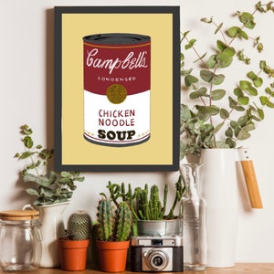 Printable Wall Art - CAMPBELLS SOUP Print