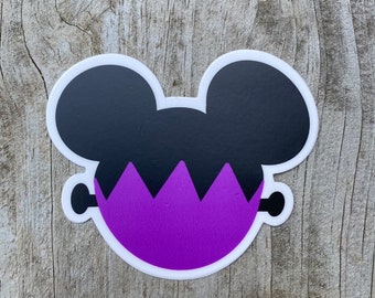 Mickey Frankenstein Halloween Inspired Sticker | Disney Boo to You | Planner Laptop Hydroflask Sticker | Not so Scary Halloween Party