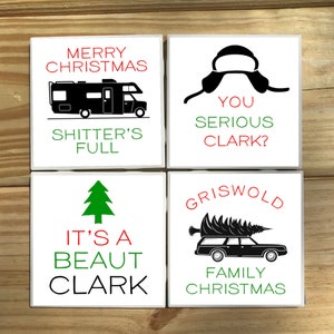 Christmas Vacation Coasters