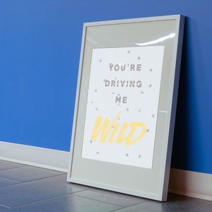 Troye Sivan - Wild Lyric Digital Print Poster (16x20in.) [JPG/PNG Only]