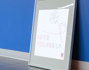 BTS (Bangtan Boys) &quot;Love Yourself 承 Her&quot; Album | Digital Print Poster (16x20in) [JPG/PNG Only]