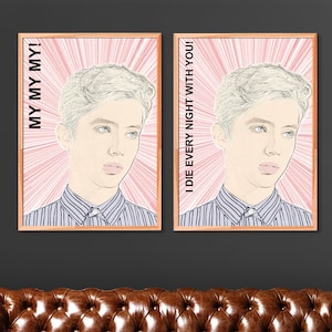 Troye Sivan &quot;My My My!&quot; Lyric Digital Print Posters (16x20in) [JPG/PNG Only]