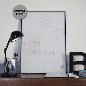 BTS (bangtan Boys) Definition | Digital Print Poster (16x20in