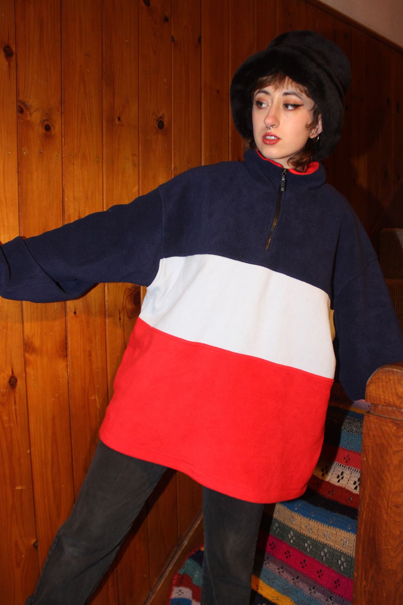 Vintage 1950's Quarter Zip Sweatshirt - Etsy Vintage 1950's Quarter Zip Sweatshirt - Etsy