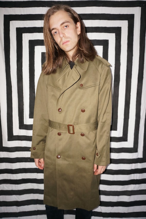 Vintage military trench coat Clearance