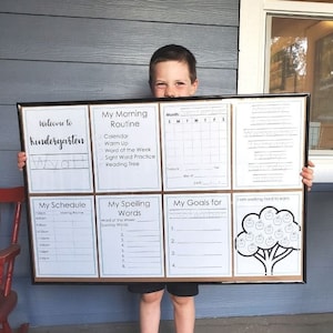 MOM SCHOOL Printable | Pinnwand | Vorschul-Lehrplan