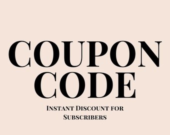 Discount Codes Etsy