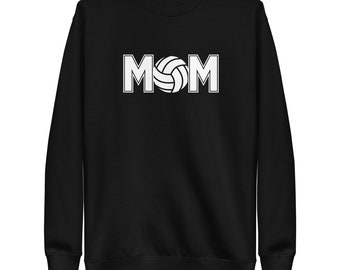 Volleyball MOM, Unisex Premium Sweatshirt, Sports Apparel