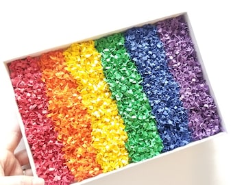 Sensory Bin | Rainbow Sprinkles | Montessori Materials, Waldorf Toys