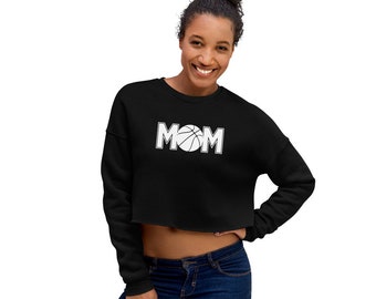 Basketball MOM Shirt | Crop Sweatshirt, Sport Wear