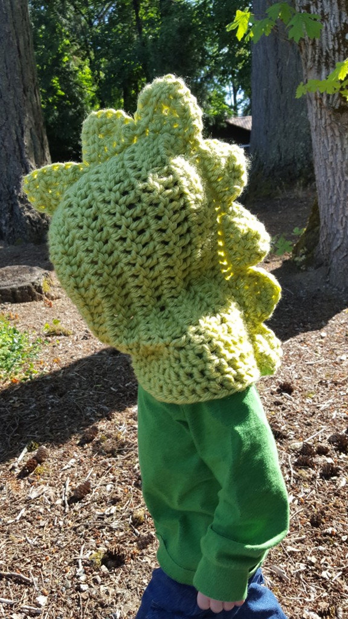dinosaur with a hood
