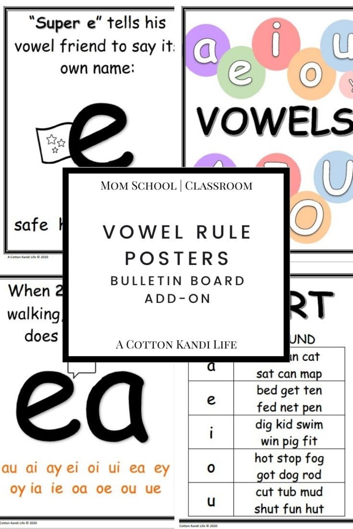vowel-rule-posters-bulletin-board-printables-add-on-etsy-ireland