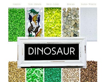 Sensory Bin | DINOSAUR | Montessori Materials, Waldorf Toys