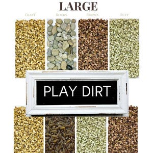 Sensory Bin | PLAY DIRT | Educational Activity, Stim Toy, Toddler Gift Idea