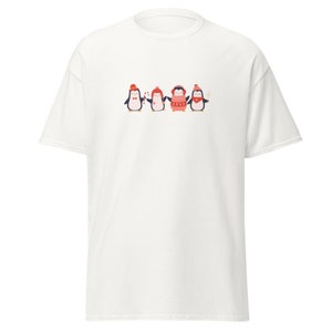 Magliette più vendute / Festa dei Pinguini / Camicia di Natale, maglietta classica unisex