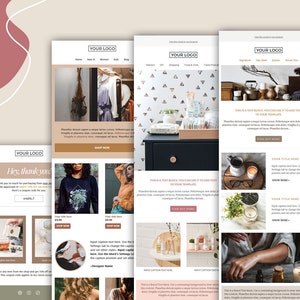 4 Mailchimp email templates