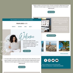Newsletter welcome | Mailchimp welcome newsletter template