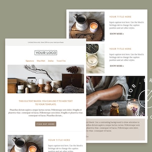 E-Mail-Newsletter Vorlage - Mailchimp E-Mail-Vorlage