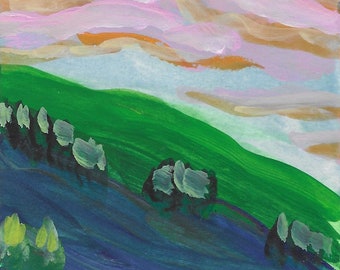 Mighty Painting, Blue Ridge Mountains Painting