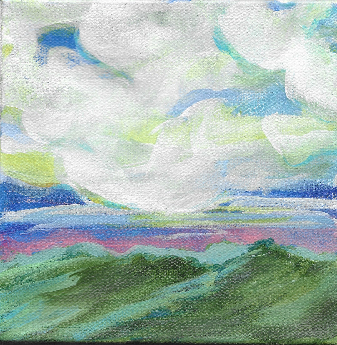 Carried Away Print Original Painting Print Blue Ridge Etsy