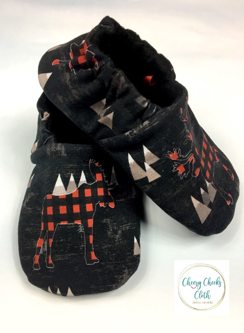 Slippers Booties Crib Shoes Size 7 Boy Slippers Girl Etsy