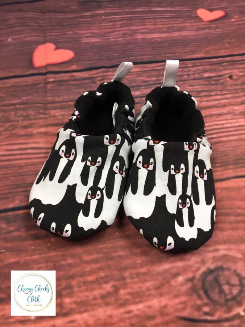 Slippers Booties Crib Shoes Size6 12mos And 0 3mosboy Etsy