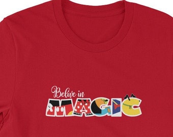 Believe in Magic short-sleeve unisex T-Shirt
