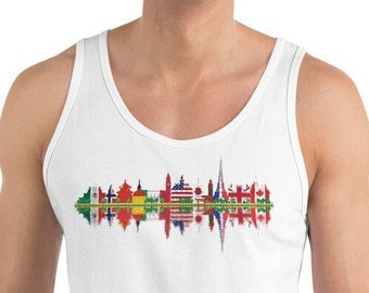 World Showcase Reflection UNISEX Tank | Epcot shirt