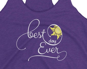 Best Day Ever tank | Rapunzel shirt | Disney tank top | Disney Shirt | Rapunzel tank | Disney World Shirt | punzie | Rapunzel Disney shirt