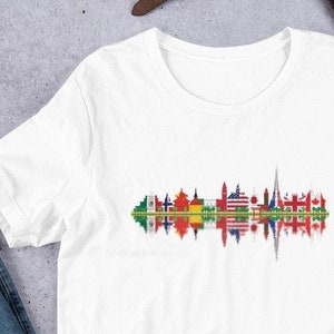 World Showcase Reflection adult unisex t-shirt | Epcot shirt