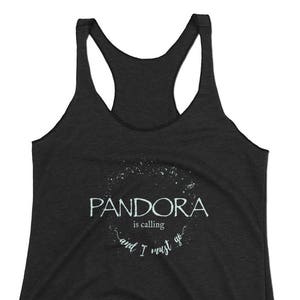Pandora is calling tank | Pandora shirt | Animal Kingdom shirt | Disney | Avatar | I must go | Ladies&#39; tank