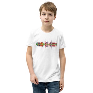 Youth unisex World Showcase Reflection short sleeve t-shirt | Epcot shirt