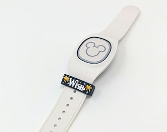 Wish DCL PVC charm/sleeve for use with Magic Bands | soft PVC | MagicBand flexible fastener accessory