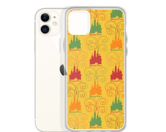 Happy Place 70s retro style iPhone Case | Disney castle