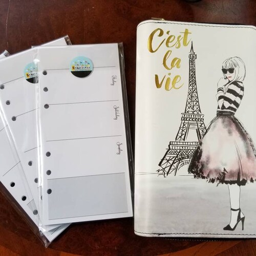 ZIPPERED Recollections PRINTABLE Undated WO2P Insert Week on Etsy