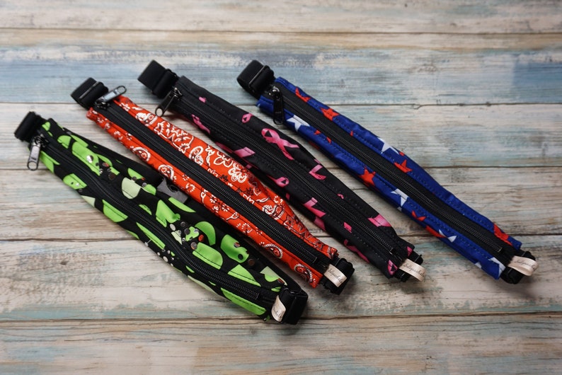 Active Red Bandana Fanny Belt ~ Travel Pack ~ Running Fanny Belt ~ Travel Money Belt ~ Music Belt ~ Festival Fanny Pack Belt