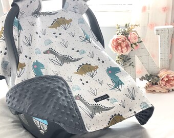dinosaur infant car seat covers
