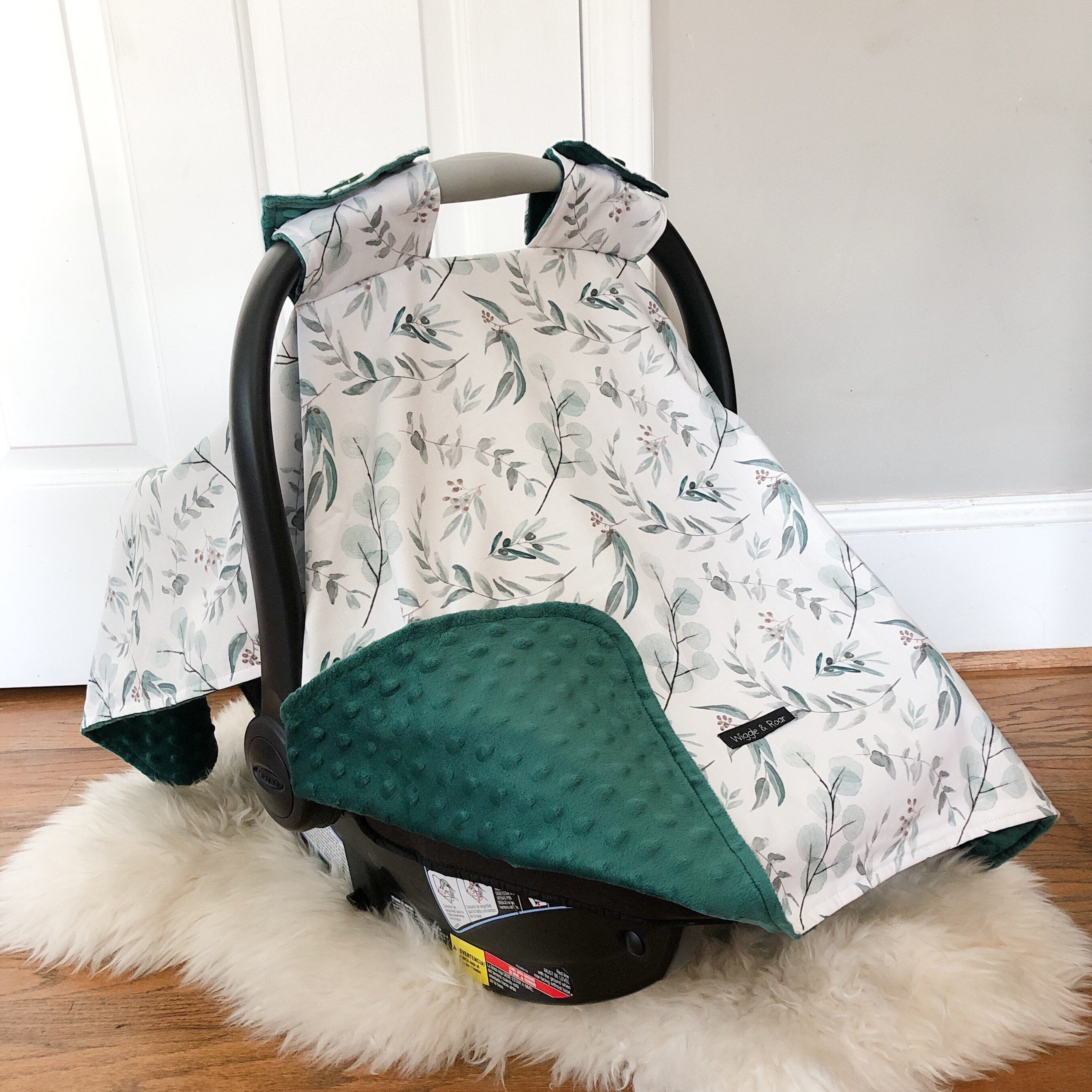 Handmade baby car seat clearance covers