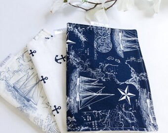 Nautical | Burp Cloth Set, Burp Cloth Baby Gift, Baby Shower Gift, Baby Boy Gift, Baby Girl, Baby Gift, Terry Cloth