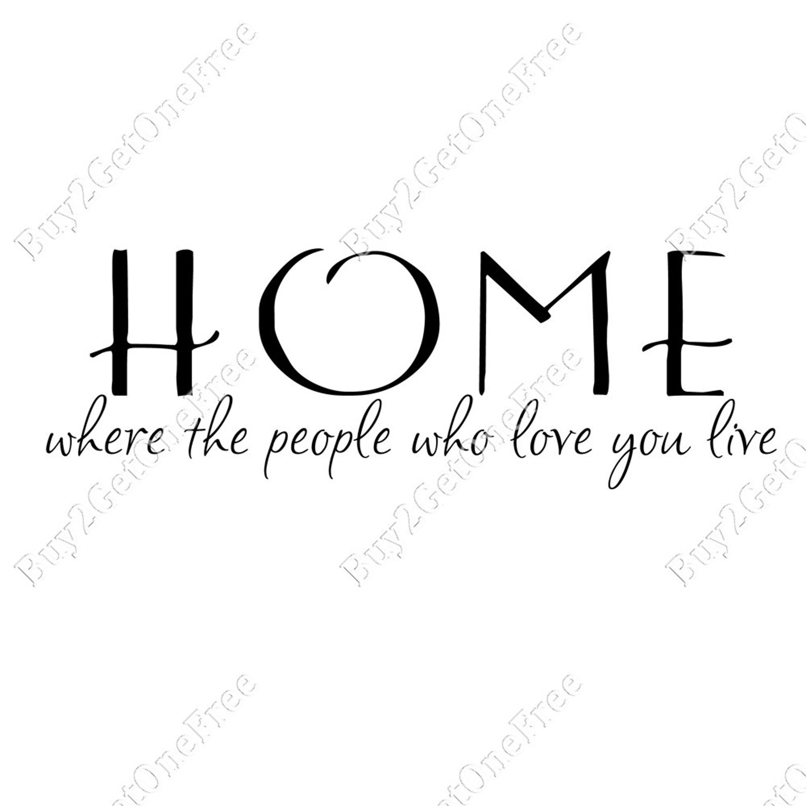 Home Where the People Home Quotes Wall Quotes Home Wall Etsy